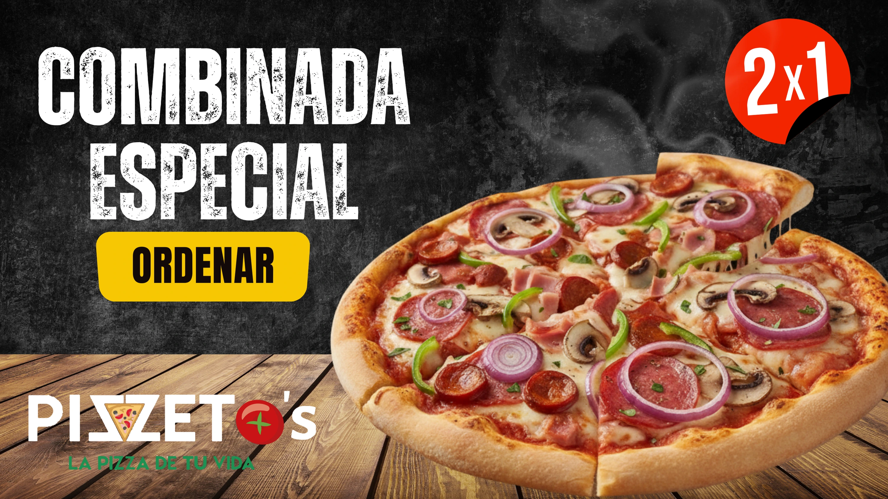 Pizza Combinada Especial